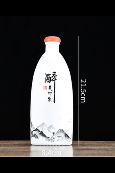乳白瓶- 001  